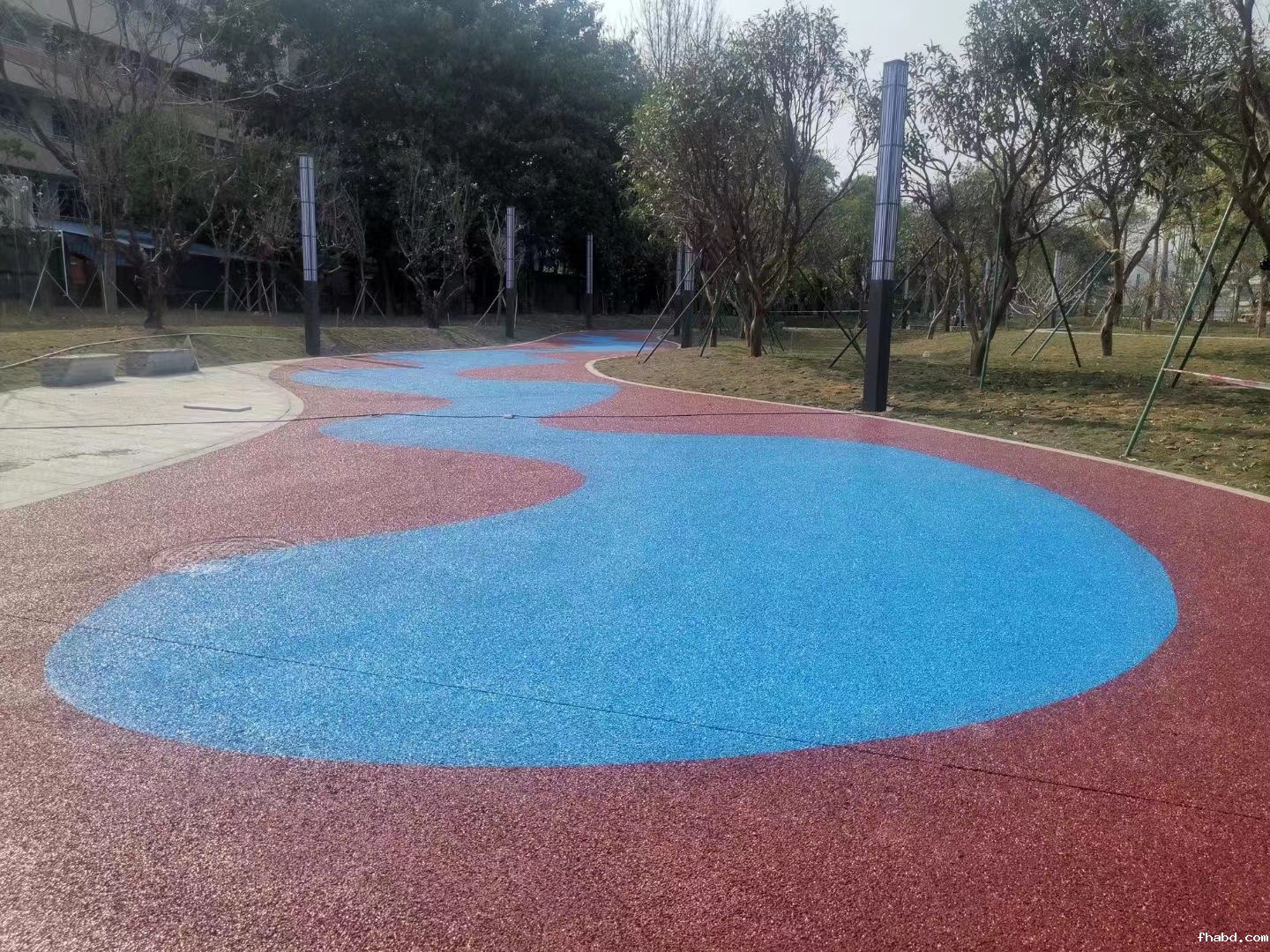 深圳透水混凝土茅洲河碧道
