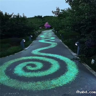夜光石地坪（荧光石）功能功效