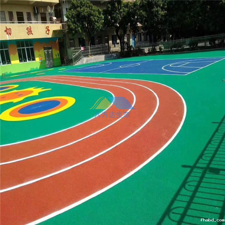 深圳市幼儿园区EPDM颗粒地坪案例